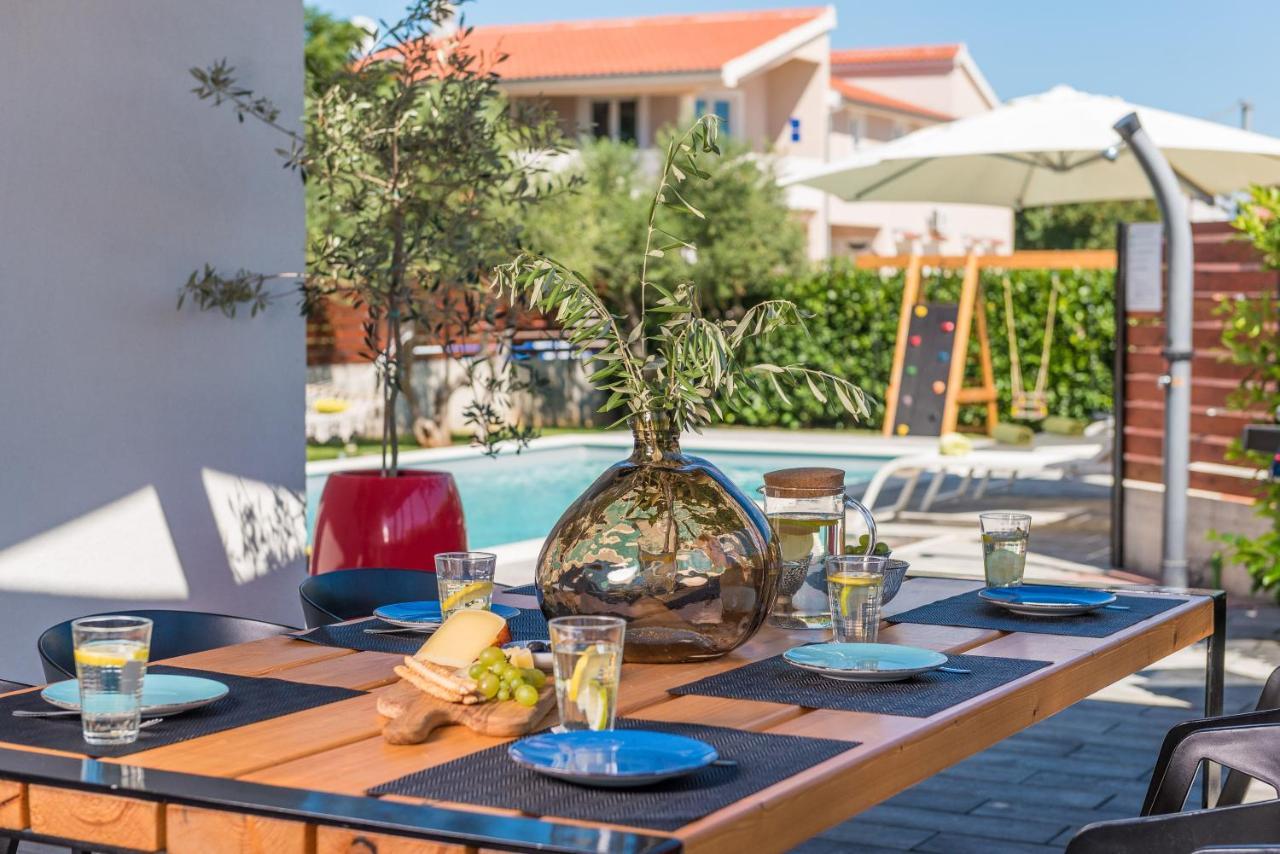 Villa Olea With Heated Pool And Jacuzzi Sukošan Eksteriør billede
