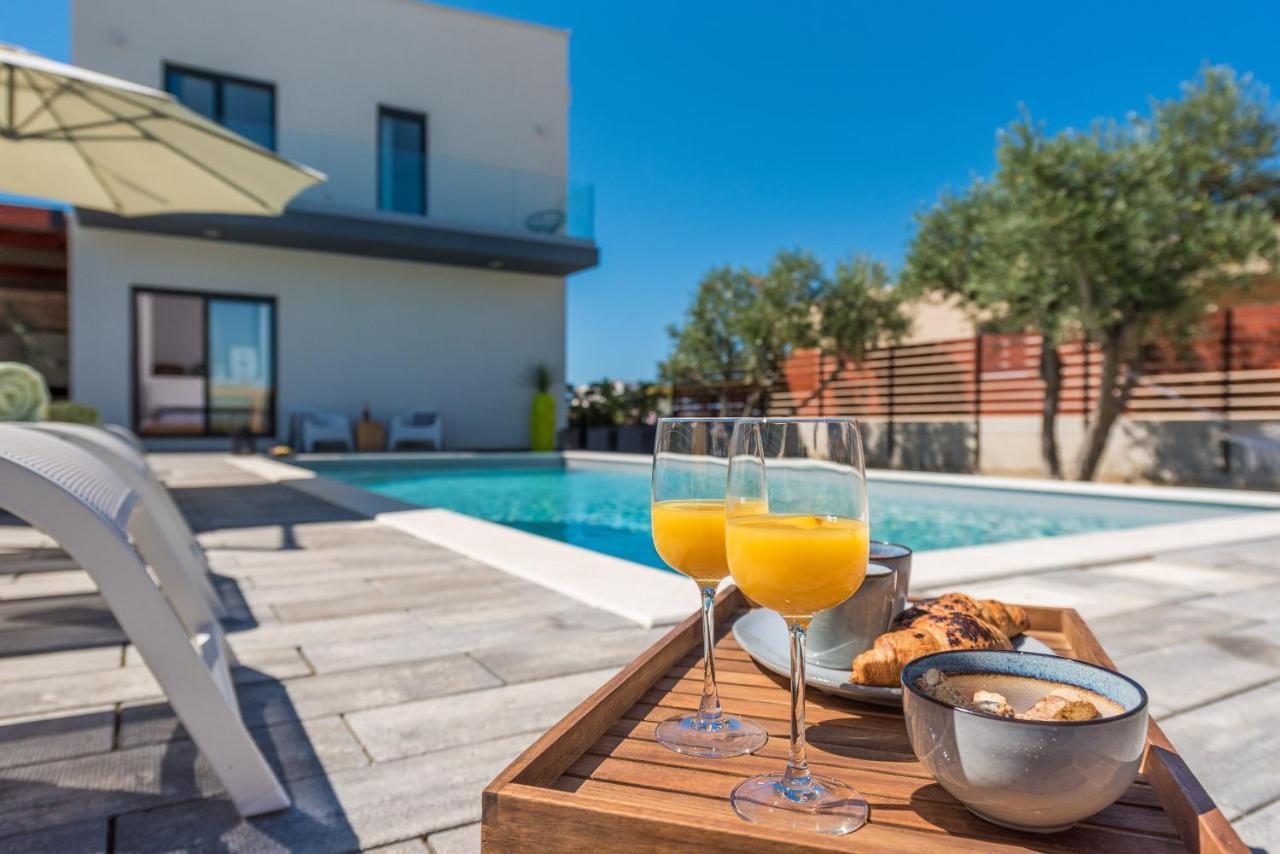 Villa Olea With Heated Pool And Jacuzzi Sukošan Eksteriør billede