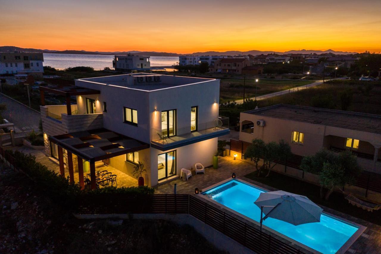 Villa Olea With Heated Pool And Jacuzzi Sukošan Eksteriør billede