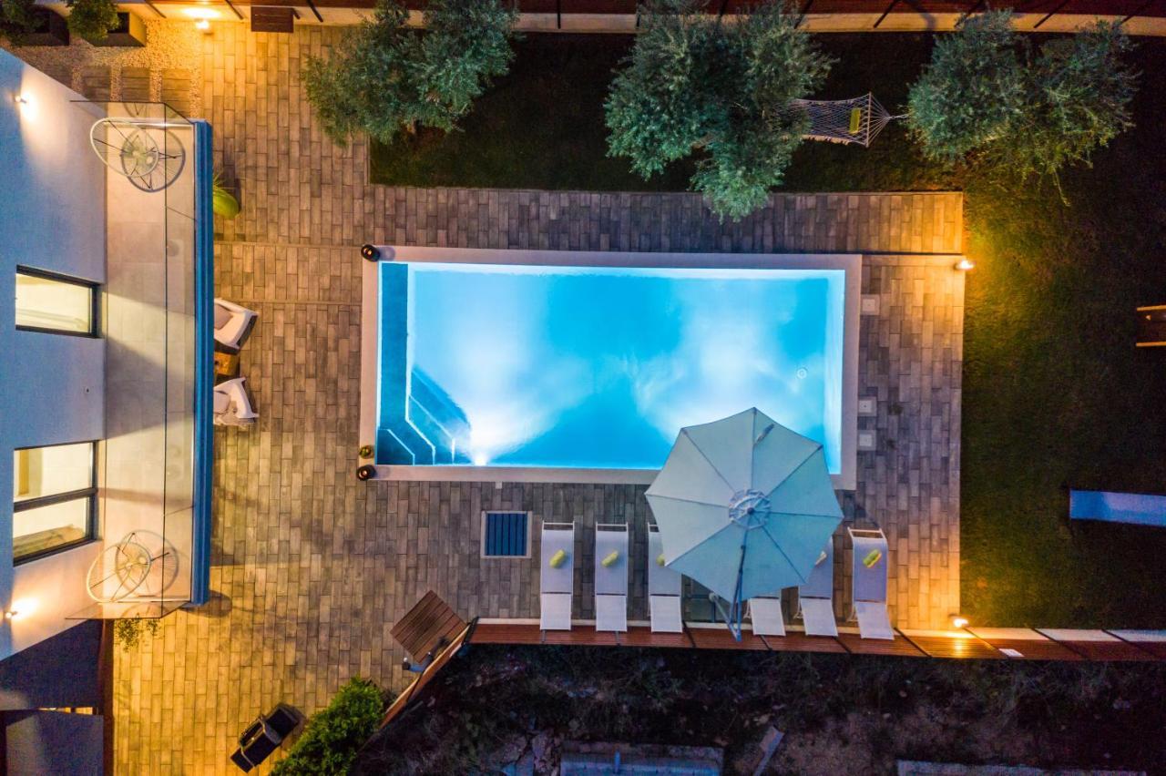 Villa Olea With Heated Pool And Jacuzzi Sukošan Eksteriør billede