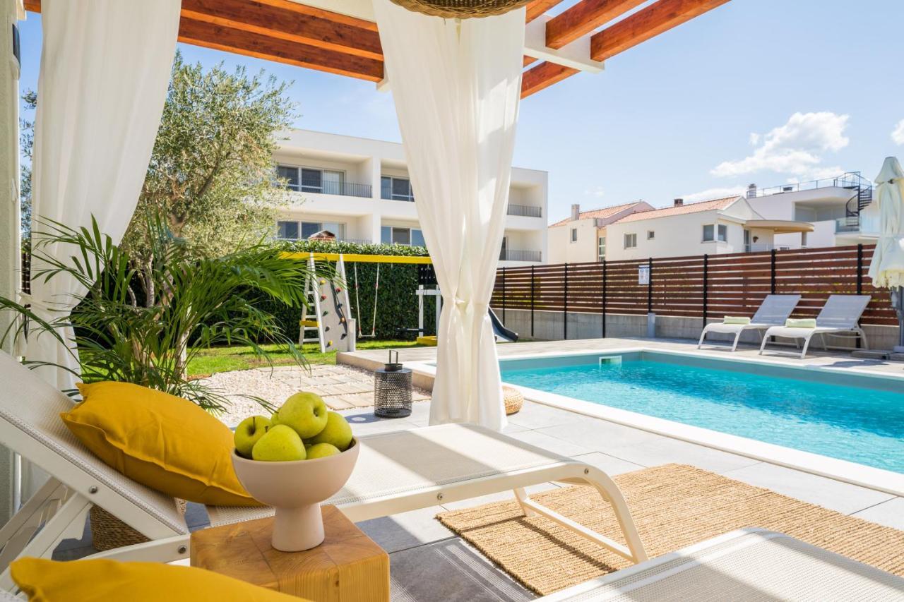 Villa Olea With Heated Pool And Jacuzzi Sukošan Eksteriør billede