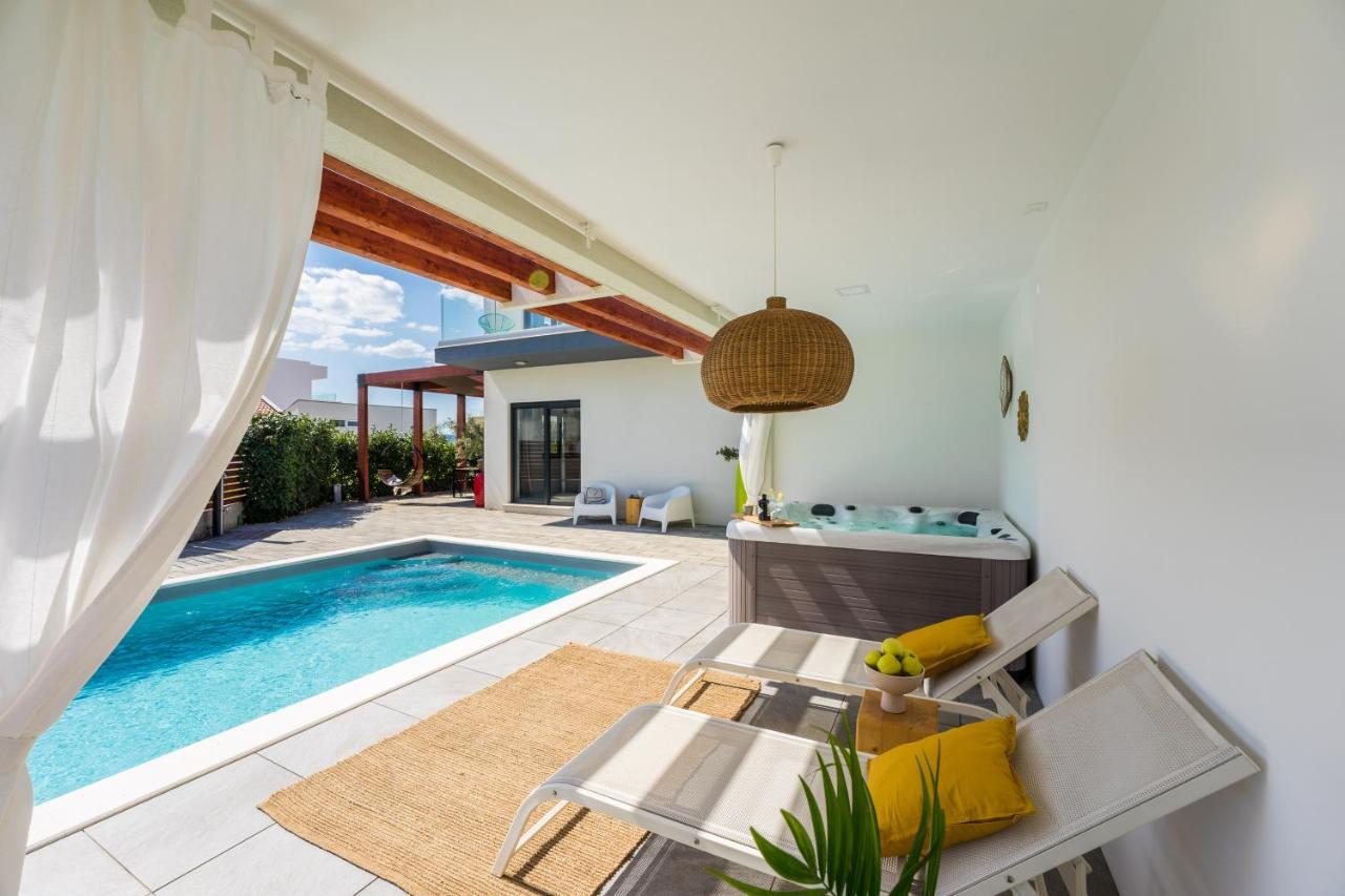 Villa Olea With Heated Pool And Jacuzzi Sukošan Eksteriør billede
